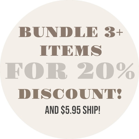 ✨ BUNDLE 3+ ITEMS For 20% Discount and 5.95 Shipping!! ✨ - Picture 3 of 3